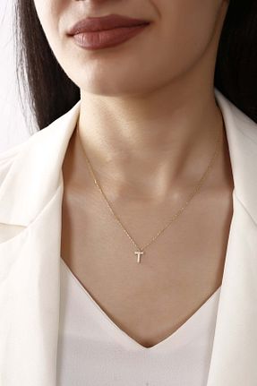 گردنبند نقره زرد زنانه 925 عیار lifestyle silver - کد 888145715