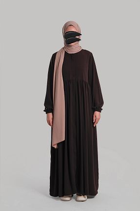 لباس حجاب سرمه ای زنانه رگولار Emare - کد 888594154