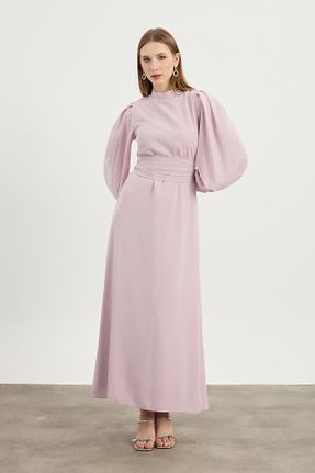 لباس حجاب بنفش زنانه Anvelop Birgül Bektaş - کد 127812099