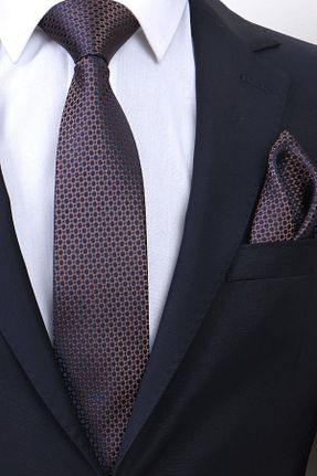 کراوات قهوه ای مردانه استاندارد Esgue - کد 888169730