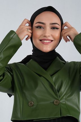 شال مشکی زنانه پنبه ای haremscarfs - کد 888168784