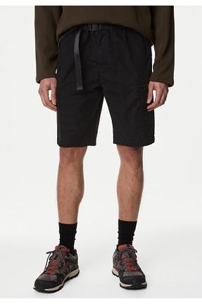شلوارک و برمودا مشکی مردانه رگولار Marks & Spencer - کد 836398956