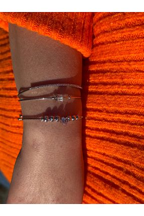 دستبند استیل (فولاد) زنانه EEK ACCESSORİES - کد 888605747