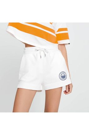 شلوارک و برمودا سفید زنانه پنبه پلی استر Ellesse - کد 830622604