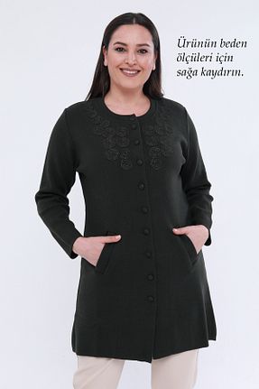 رویه خاکی زنانه پشمی Laden - کد 151842852