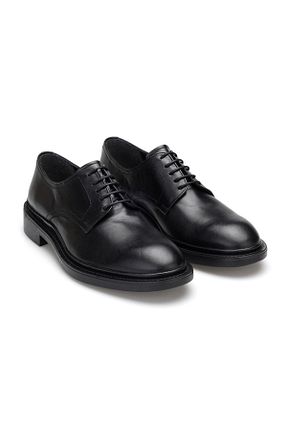 کفش کلاسیک مشکی مردانه پاشنه کوتاه (1 - 4 سانتی متر) Best Club - کد 888250452