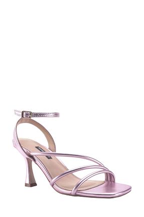 صندل بنفش زنانه پاشنه نازک Nine West - کد 807662950