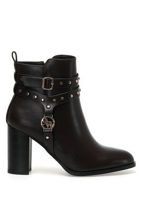 بوت / نیم بوت قهوه ای زنانه چرم مصنوعی Nine West - کد 353651611