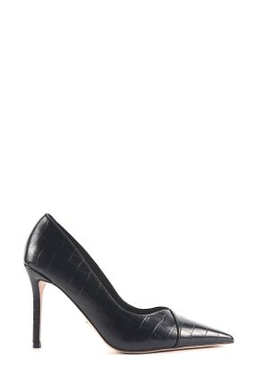 کفش پاشنه بلند کلاسیک مشکی زنانه چرم مصنوعی Nine West - کد 856180799