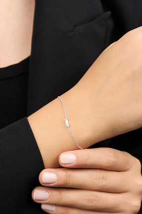 دستبند نقره زنانه 925 عیار Elika Silver - کد 888293926