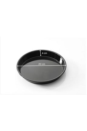 سینی مشکی استیل (فولاد) COOK-LAB - کد 773527624