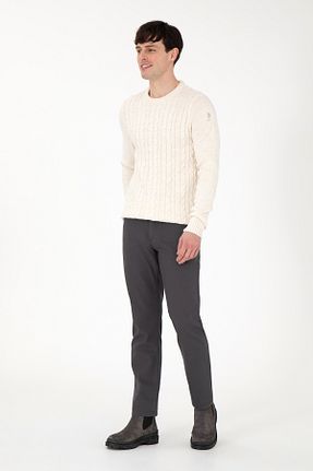 شلوار طوسی مردانه بافتنی U.S. Polo Assn. - کد 888334752