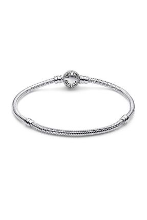 دستبند نقره زنانه 925 عیار Pandora - کد 869496223