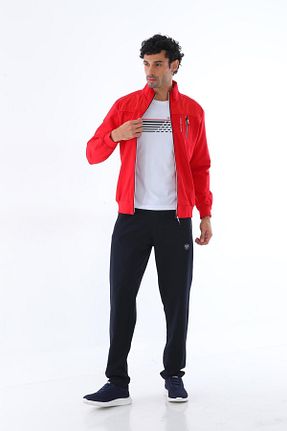 ست گرمکن قرمز مردانه پنبه پلی استر Piyera - کد 762575214