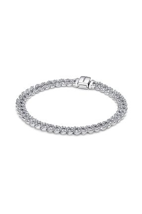دستبند نقره زنانه 925 عیار Pandora - کد 774281988