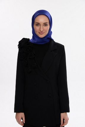 روسری سرمه ای پنبه پلی استر MİRSOY SCARF - کد 888367378