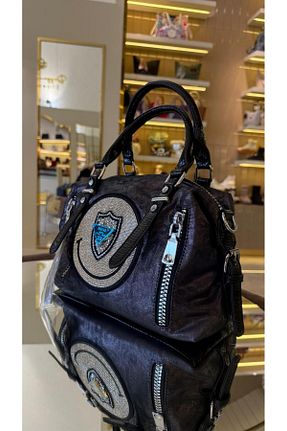 کیف دوشی مشکی زنانه چرم مصنوعی Guja - کد 888368453