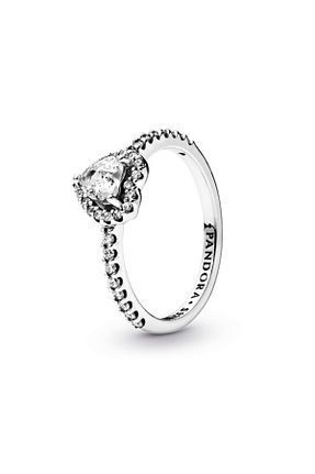 انگشتر نقره زنانه زیرکن Pandora - کد 138290733
