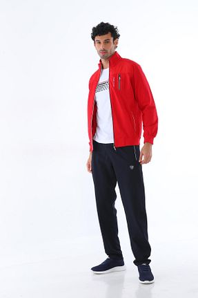 ست گرمکن قرمز مردانه پنبه پلی استر Piyera - کد 762575214