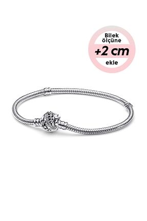 دستبند نقره زنانه 925 عیار Pandora - کد 467908332
