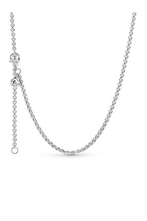 گردنبند نقره بژ زنانه 925 عیار Pandora - کد 669059246