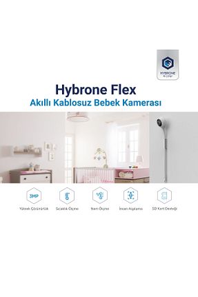 بیسیم و دوربین و ردیاب سفید Hybrone - کد 879229563