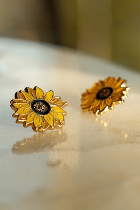 سنجاق سینه طلائی زنانه فلزی Kuker Madeni Eşya - کد 347732172