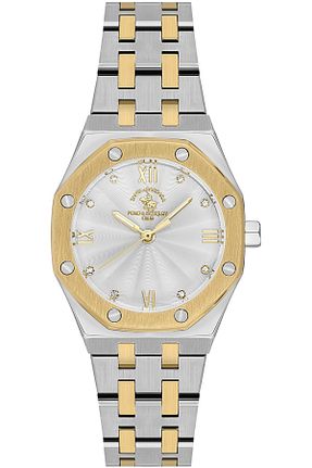 ساعت مچی متالیک زنانه 46 میلی متر SANTA BARBARA POLO - کد 888409873