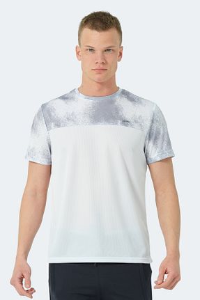 تیشرت اسپرت سفید مردانه رگولار Slazenger - کد 823795176