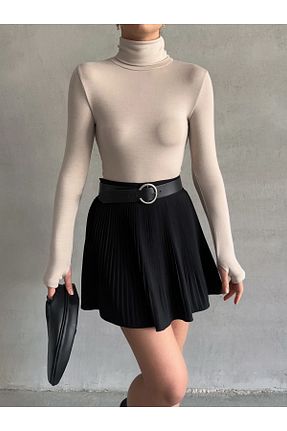 بلوز بژ زنانه ساده BEJNA - کد 888418523