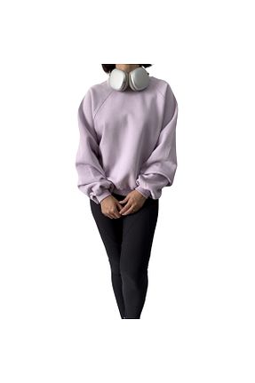 سوئیشرت بنفش زنانه ساده NESSENCE - کد 888448185