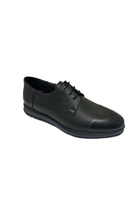 کفش کژوال مشکی مردانه چرم خالص Tardelli - کد 888457461