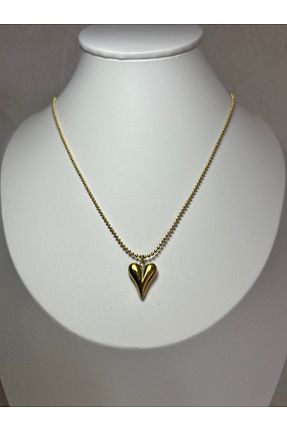 گردنبند استیل ( فولاد ) طلائی استیل (فولاد) Muis Jewellery - کد 888493139