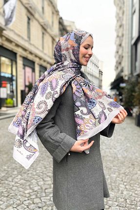 شال رنگی زنانه Kesik Elyaf Sultan - کد 888515145