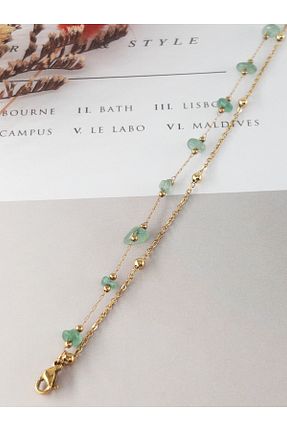 دستبند استیل (فولاد) طلائی زنانه استیل ضد زنگ Siya Silver - کد 832874460