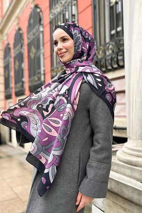 شال رنگی زنانه Kesik Elyaf Sultan - کد 888514605