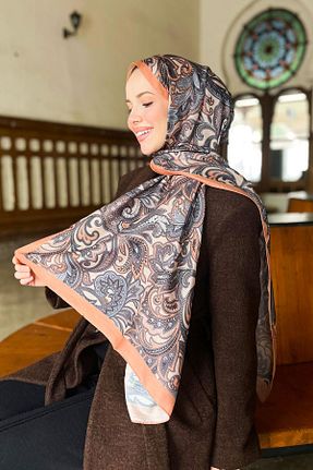 شال رنگی زنانه Kesik Elyaf Sultan - کد 888515084