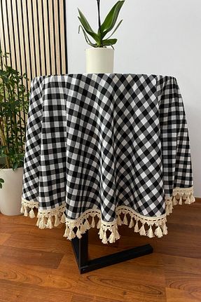 رومیزی مشکی پنبه ای İnciShop - کد 888518053