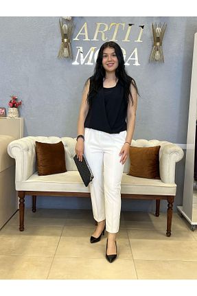 بلوز مشکی زنانه ساده Jument - کد 888518018