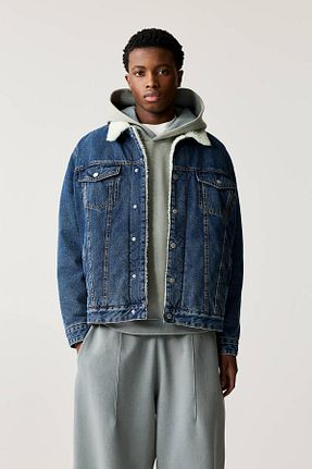 کت نارنجی مردانه Comfort Pull & Bear - کد 888518850