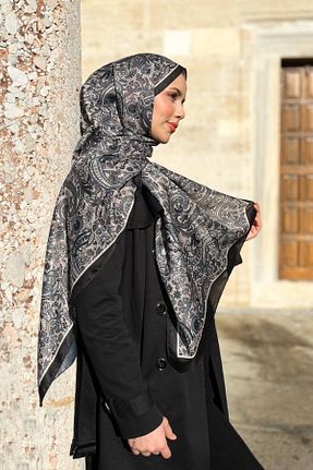 شال رنگی زنانه Kesik Elyaf Sultan - کد 888516278