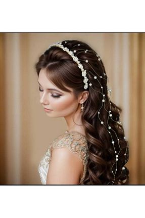 سایر اکسسوری مو سفید زنانه سنگ کریستال ROSAMOR - کد 888858481