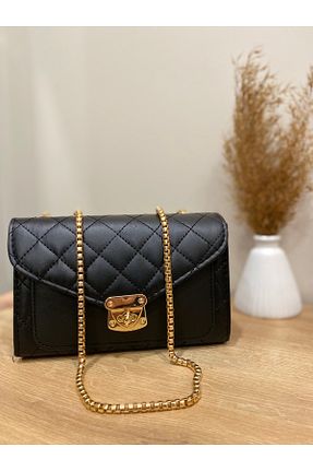 کیف مجلسی مشکی زنانه چرم مصنوعی Butik - کد 888519991