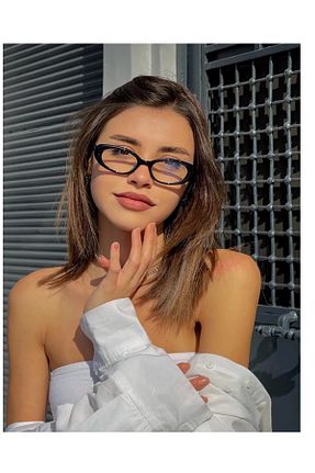 عینک محافظ نور آبی مشکی زنانه 50 funeyes - کد 886338843