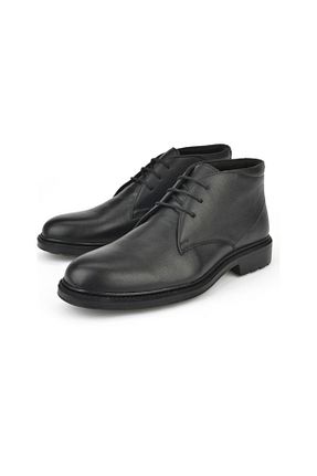 بوت / نیم بوت مشکی زنانه چرم خالص Ritim - کد 888562041