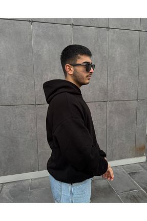 سوئیشرت مشکی زنانه ساده MODA - کد 888562579
