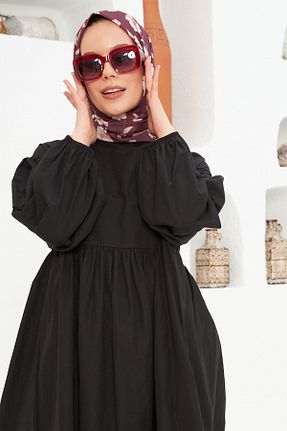 روسری زرشکی پنبه ای İpekhan - کد 446891791