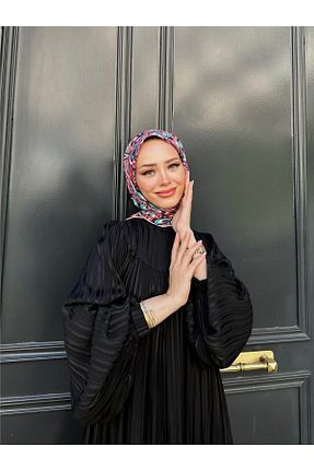 روسری صورتی پنبه پلی استر İpekhan - کد 762140530