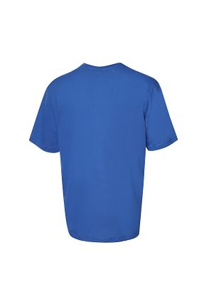 تیشرت اسپرت آبی مردانه اورسایز hummel - کد 848452468