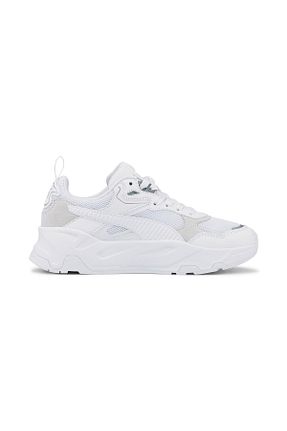 کفش اسنیکر سفید زنانه بند دار Puma - کد 678068473